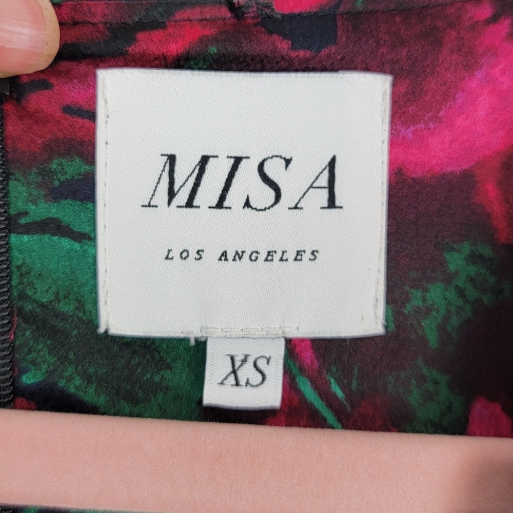 MISA Los Angeles Enchanted Floral Narcissa Feminine Ruffle Mini Extra Small - Picture 7 of 11